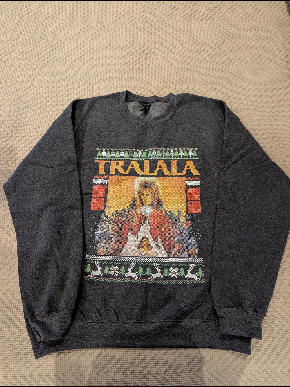 Labyrinth Ugly Christmas Sweatshirt